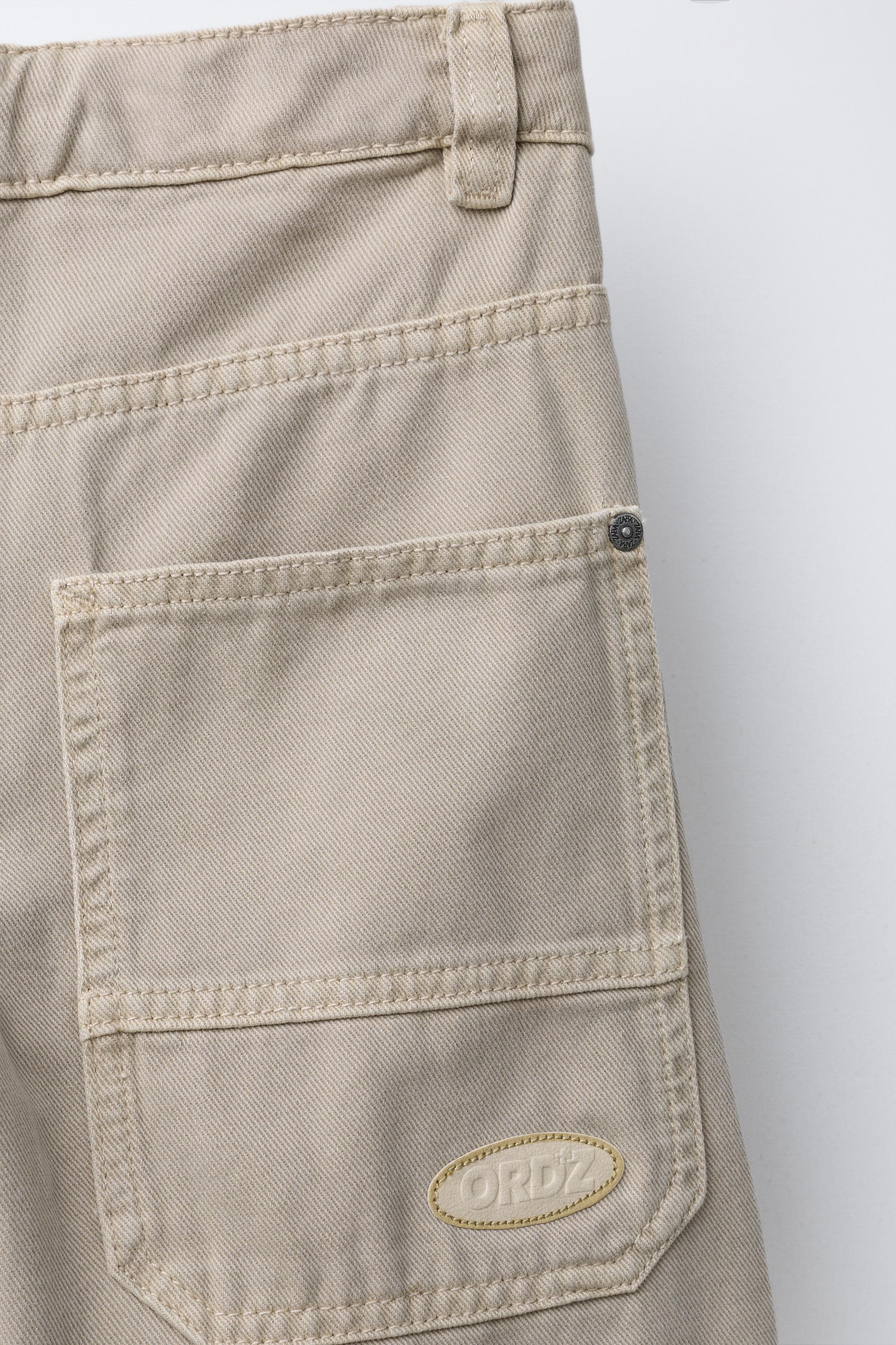 PANTALON EN SERGÉ COUPE AMPLE